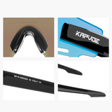 Collage of car spoiler parts with 'UNBOUND' branding on a white background